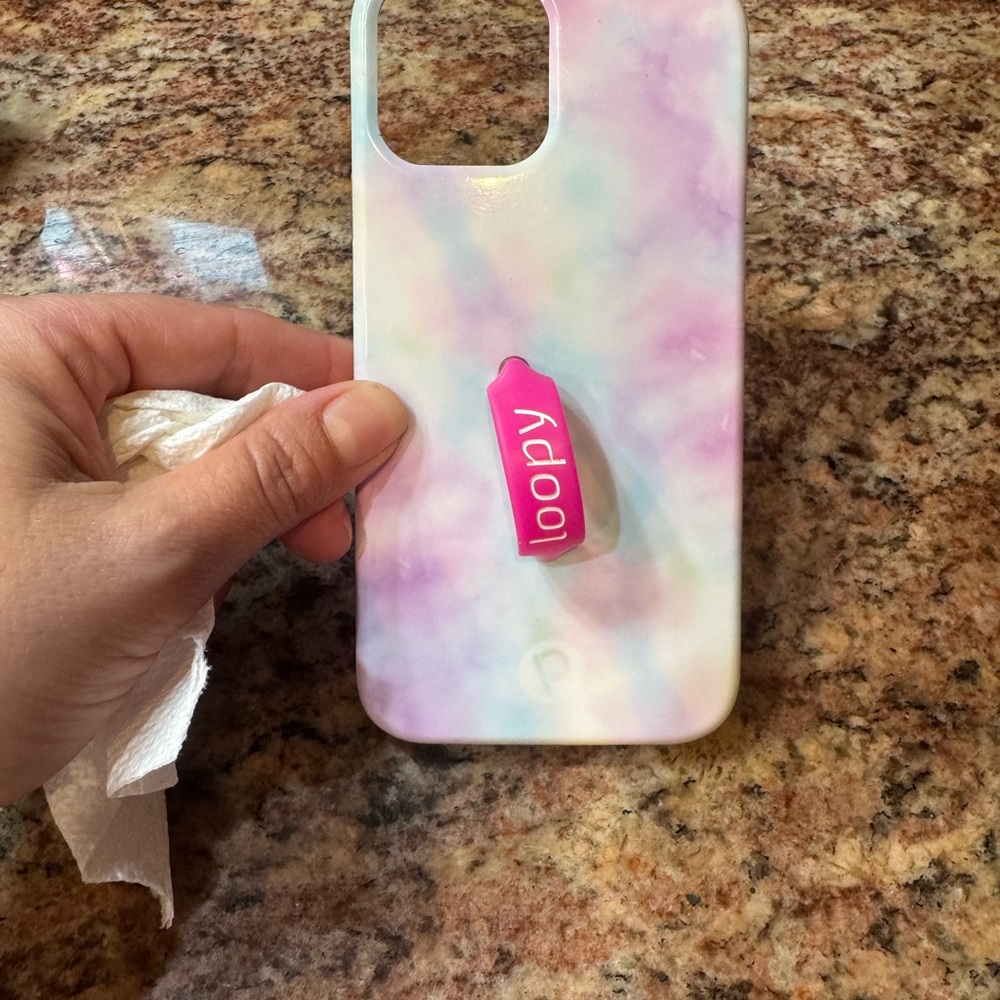 Loopy Case Pastel Tie-Dye Phone Case